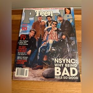 Teen People ‘*NSYNC cover November 2001